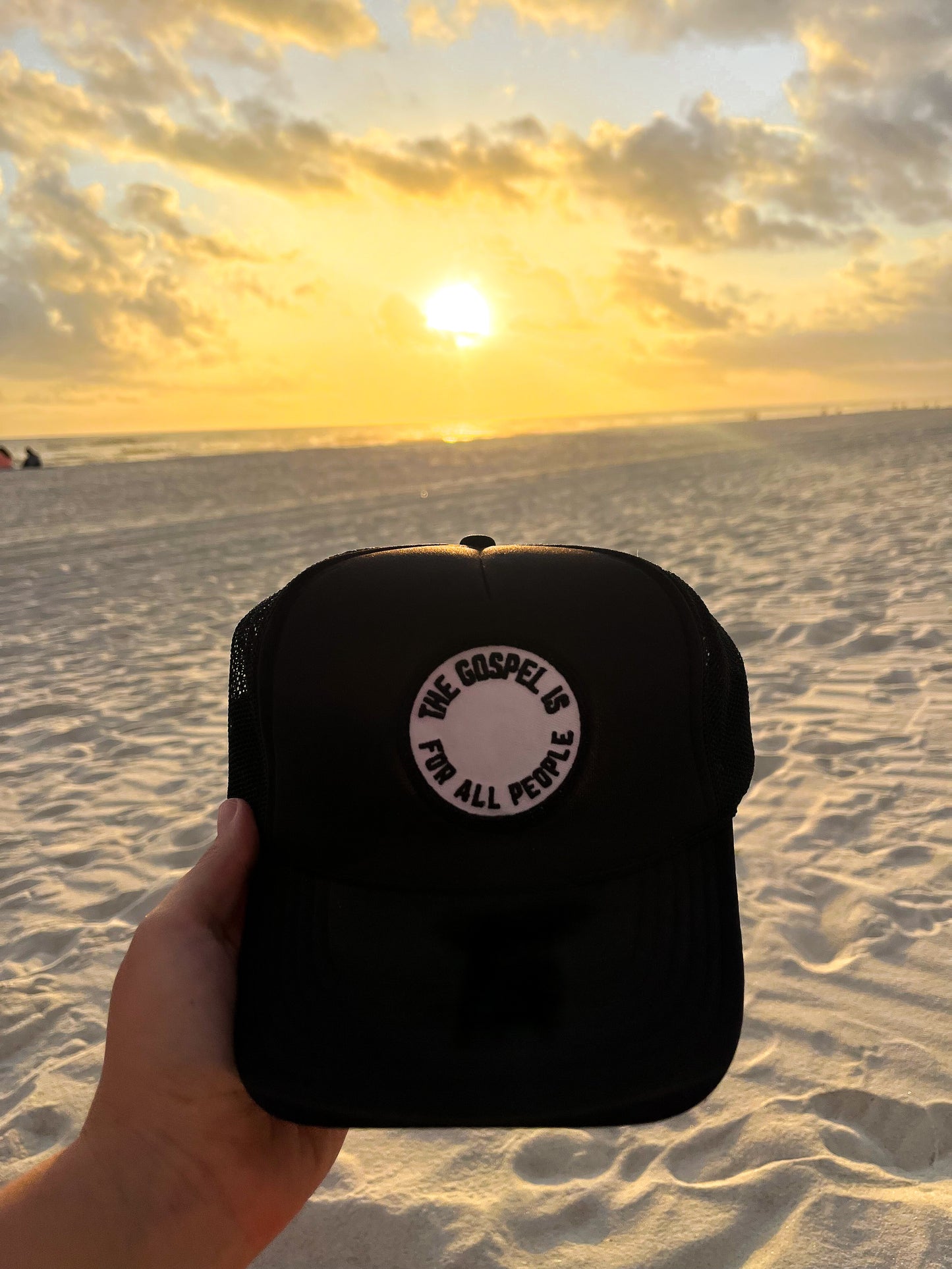 Black Patch Hat