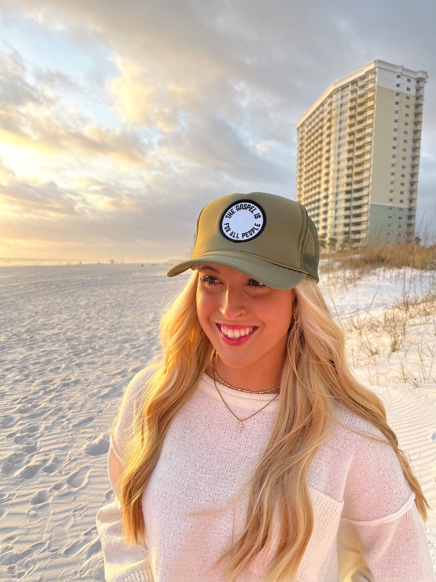 Army Green Patch Hat
