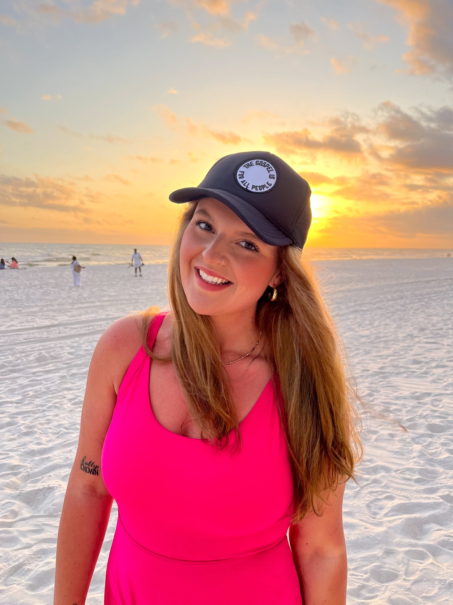 Black Patch Hat