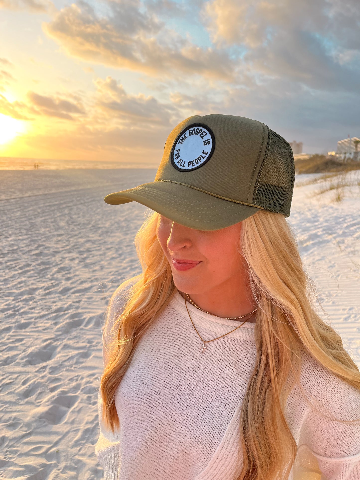 Army Green Patch Hat