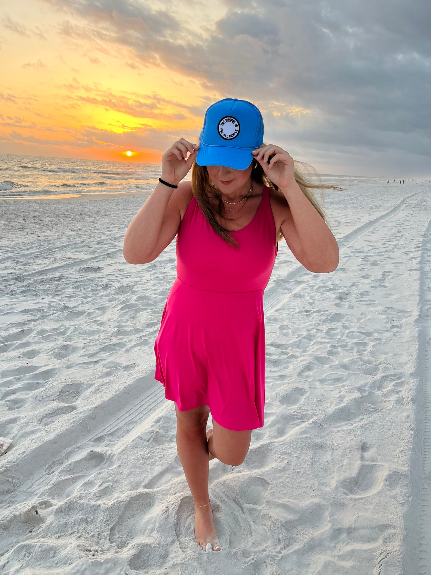Sky Blue Patch Hat