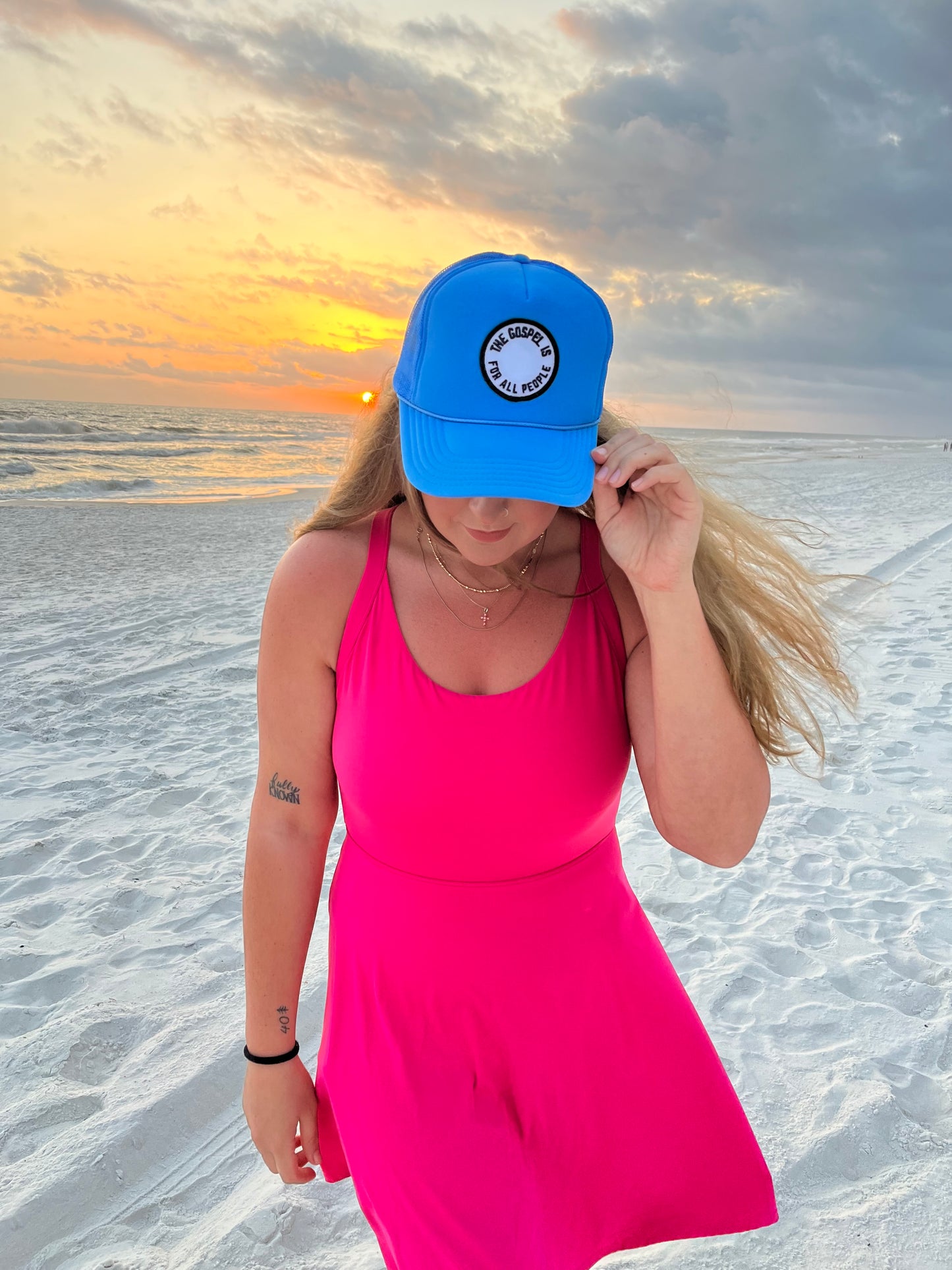 Sky Blue Patch Hat