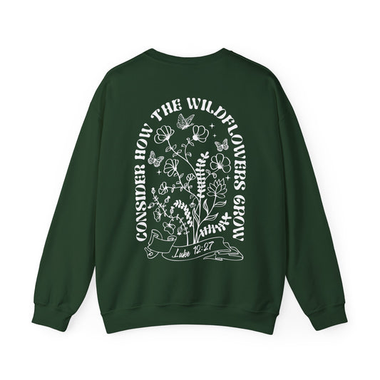 Consider The Wildflowers Crewneck